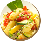 Gnocchi con patate rigati